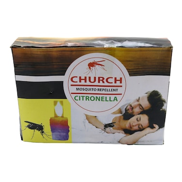 Church Mosquito Repellant Candle