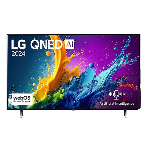Lg Smart Tv 75 Inch Uhd 4K -75QNED80T6B