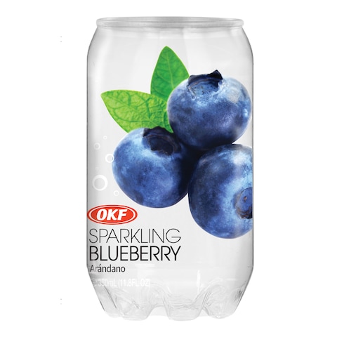 OKF SPARKLING BLUEBERRY DRINK 350ML