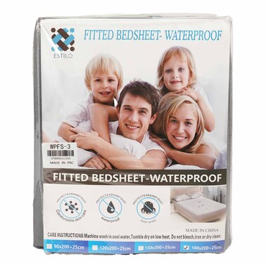 Estilo Waterproof Fit-Bedsheet 6X6