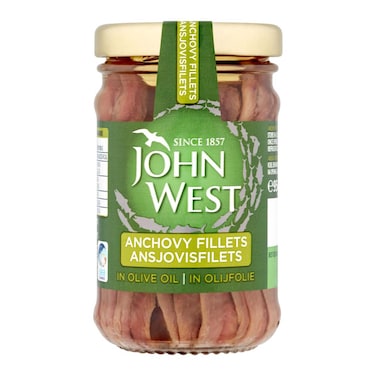 John West Anchovies Olive Oil 95G