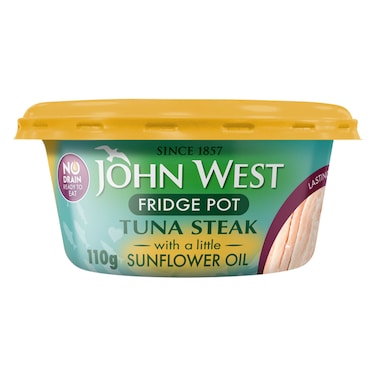 John West Tuna Sunflower Oil Fridge 110G