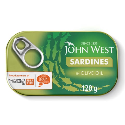 John West Sadines Boneless  Sardines in Olive Oil 95G