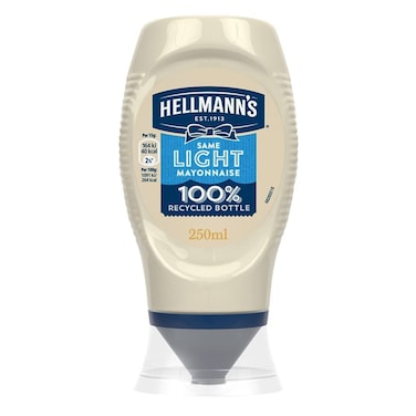 Hellmann&#39;S Light Mayo Mp Squezy 250Ml