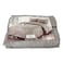 T.C 4Pieces Bedding Set 220X240Cm Grey