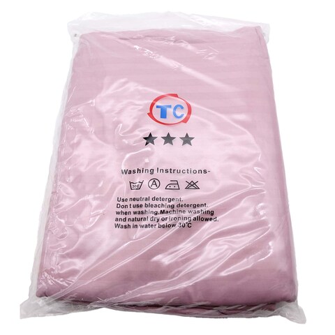 T.C 4 Pieces Bedding Set 220X240Cm Lilac