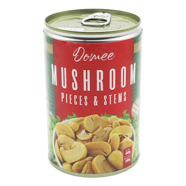 Domee Mushroom Pieces &amp; Stems 400G