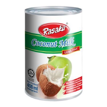 Rasaku Coconut Milk 11%-13% 400Ml