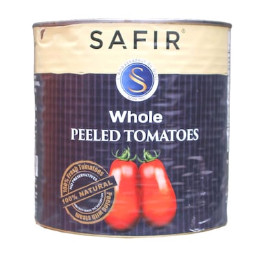 Safir Wholepeeled Tomatoes 2.5Kg
