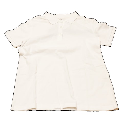 Boy Polo Pique Short Sleeved White 5/6(116Cm Height)