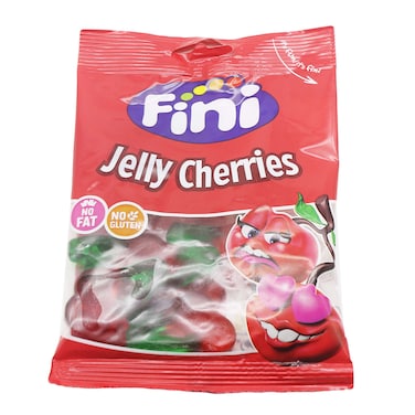 FINI CLEAR JELLY CHERRIES 75G