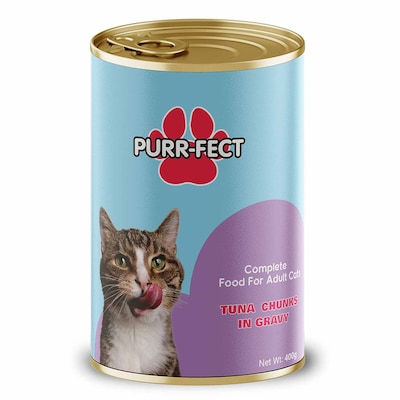 Purr-fect Tuna Cat Wet Food 400g