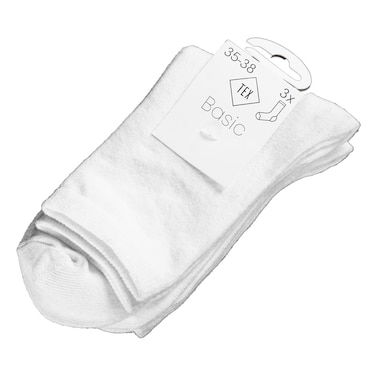 Tex Sock X3 Tex Basic White 135/38