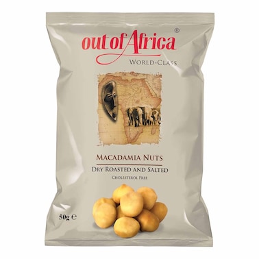 Out Of Africa Macadamia Nuts 50G