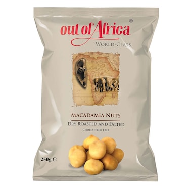 Out Of Africa Macadamia Nuts 250G