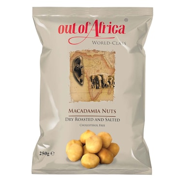 Out Of Africa Macadamia Nuts 250G