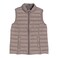 Ultra Light Puffy Vest Jacket Taupe Small