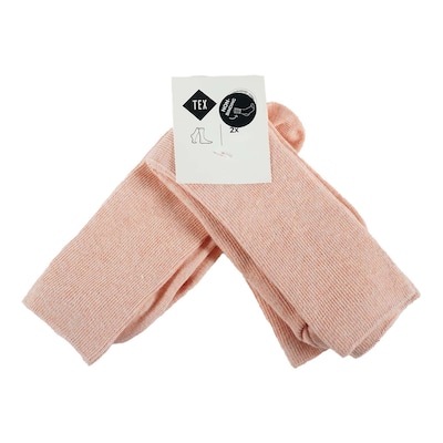 Tex Plain Cotton Sock Pink 35/37 I891185