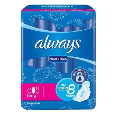Always Maxi Thick Long 8&#39;S Pads