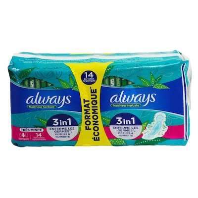 Always Ultra Thin Long 14 Pads