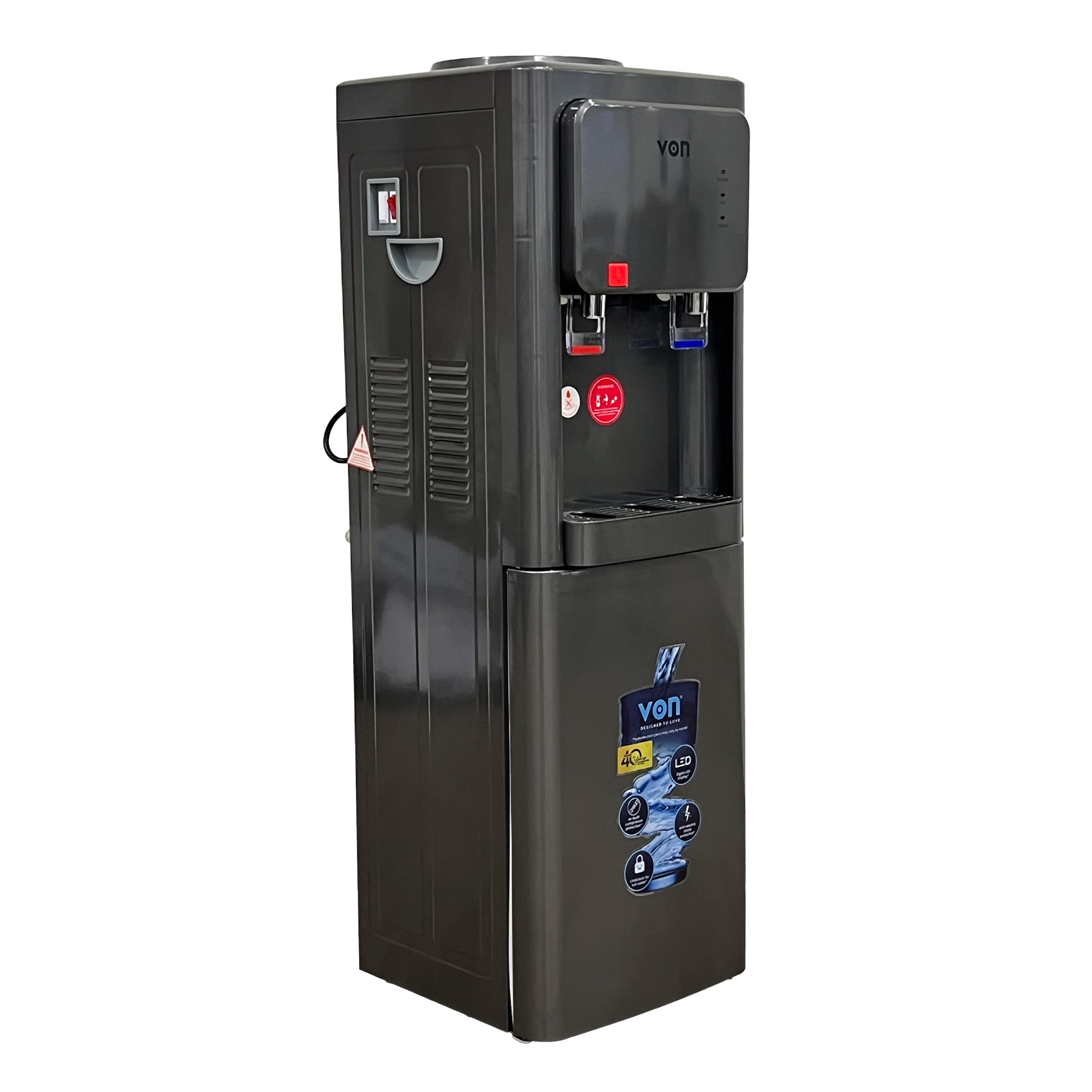 Buy Von Water Dispenser VDN-211CLS FS HN Dark Grey Online