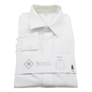 Tex City Long Sleeve Plain Shirt BA1 41-42