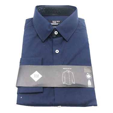 Tex City Long Sleeve Plain Shirt MAM 41-42