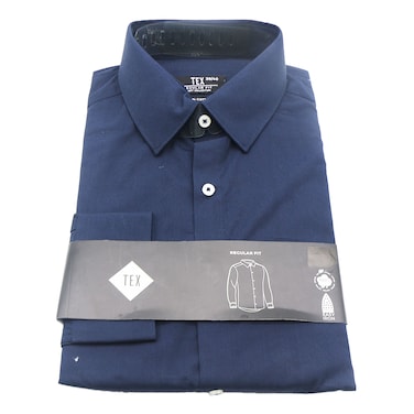 Tex City Long Sleeve Plain Shirt MAM 47-48