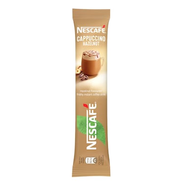 Nescafe Gold Cappuccino Hazzelnut Coffee S 18g