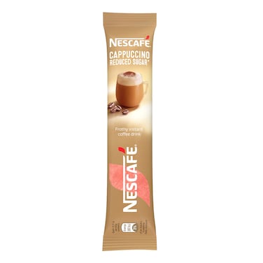 Nescafe Gold Cappuccino Reduced Sugar Coffee 12.5G