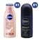 Nivea Deep Roll On For Men 50Ml And Nivea Even Glow Lotion 400Ml