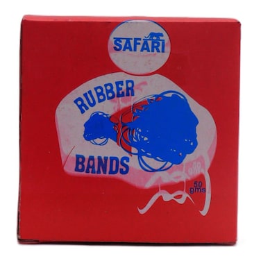 Pecker Rubber Bands 50Gms Assorted