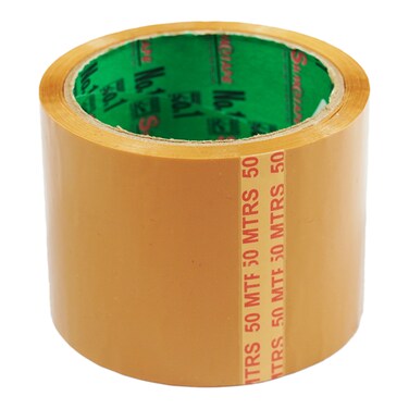 Pecker Brown Tape 72Mm X 50 Meters
