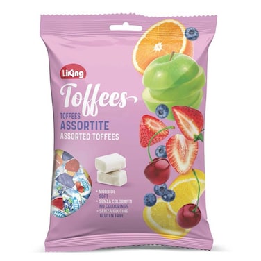 Liking Fruit Assorted Toffees150G