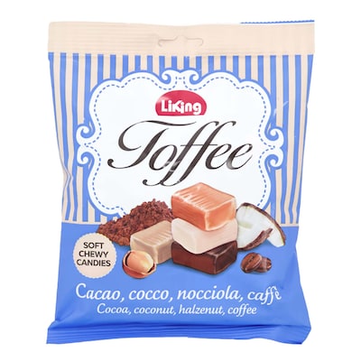 Liking Halzenut&Coffee Tofees 150G