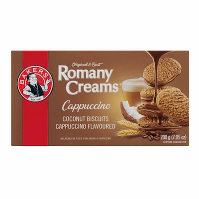 Bakers Romany Cream Cappuccino 200Gm