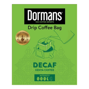 Dormans Decaf Drip Coffee Bags 6X11G
