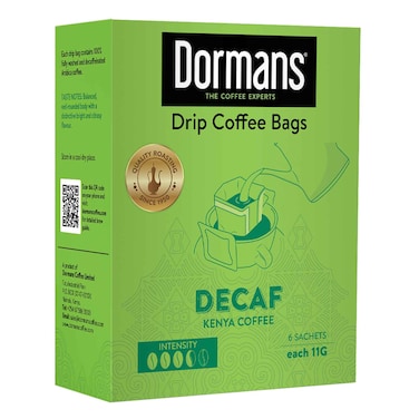 Dormans Decaf Drip Coffee Bags 6X11G