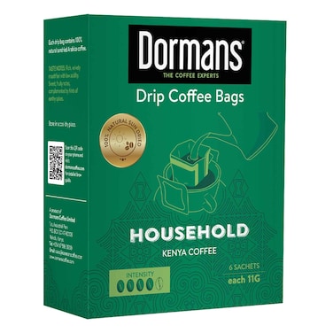 Dormans Household Drip Coffee Bags 6X11G