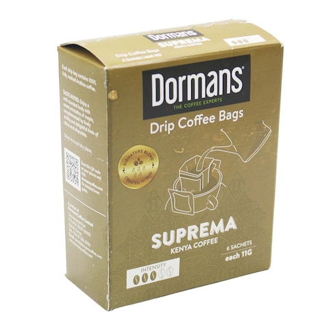 Dormans Suprema Drip Coffee Bags 6X11G