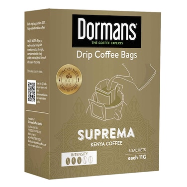 Dormans Suprema Drip Coffee Bags 6X11G