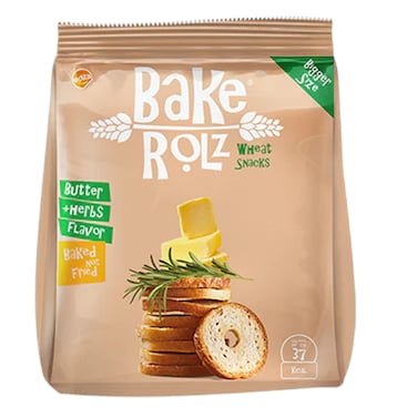 Bake Rolz Butter Herbs Snacks 50g