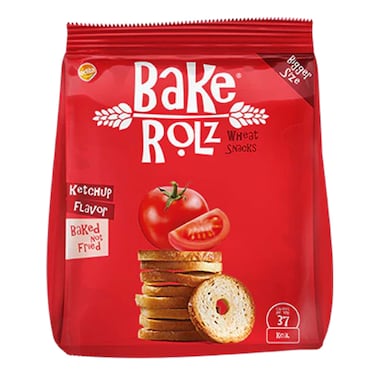 Bake Rolz Ketchup Snack 50g