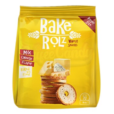 Bake Rolz Mix Cheese Snack 50g