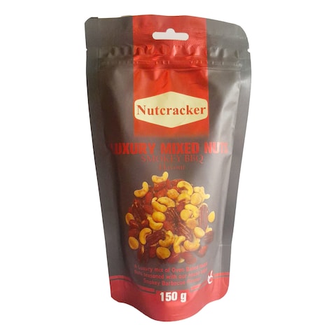 Nutcracker Smokey Bbq Flavour Mixed Nut 150G