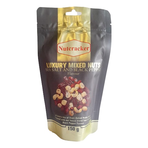 Nutcracker Salt &amp; Black Pepper Mixed Nut 150G