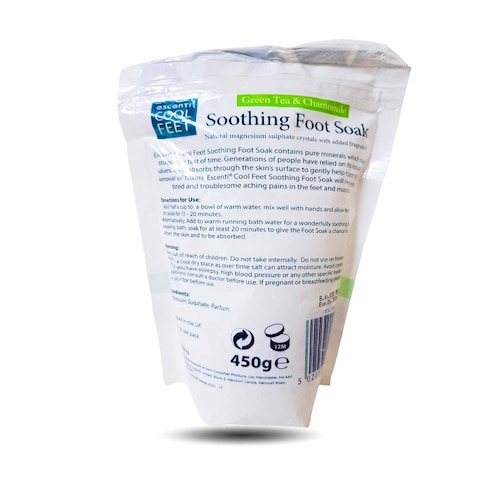 Escenti Foot Soak Green Tea And Camomile 450G