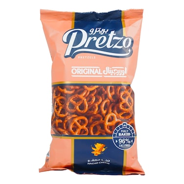 Pretzo Original Nacho Cheese Crips 90G