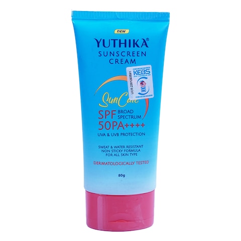 Yuthika Sunscreen Cream Spf 50 80Ml