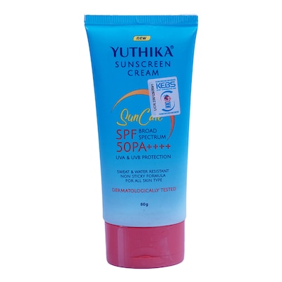 Yuthika Sunscreen Cream Spf 50 80Ml